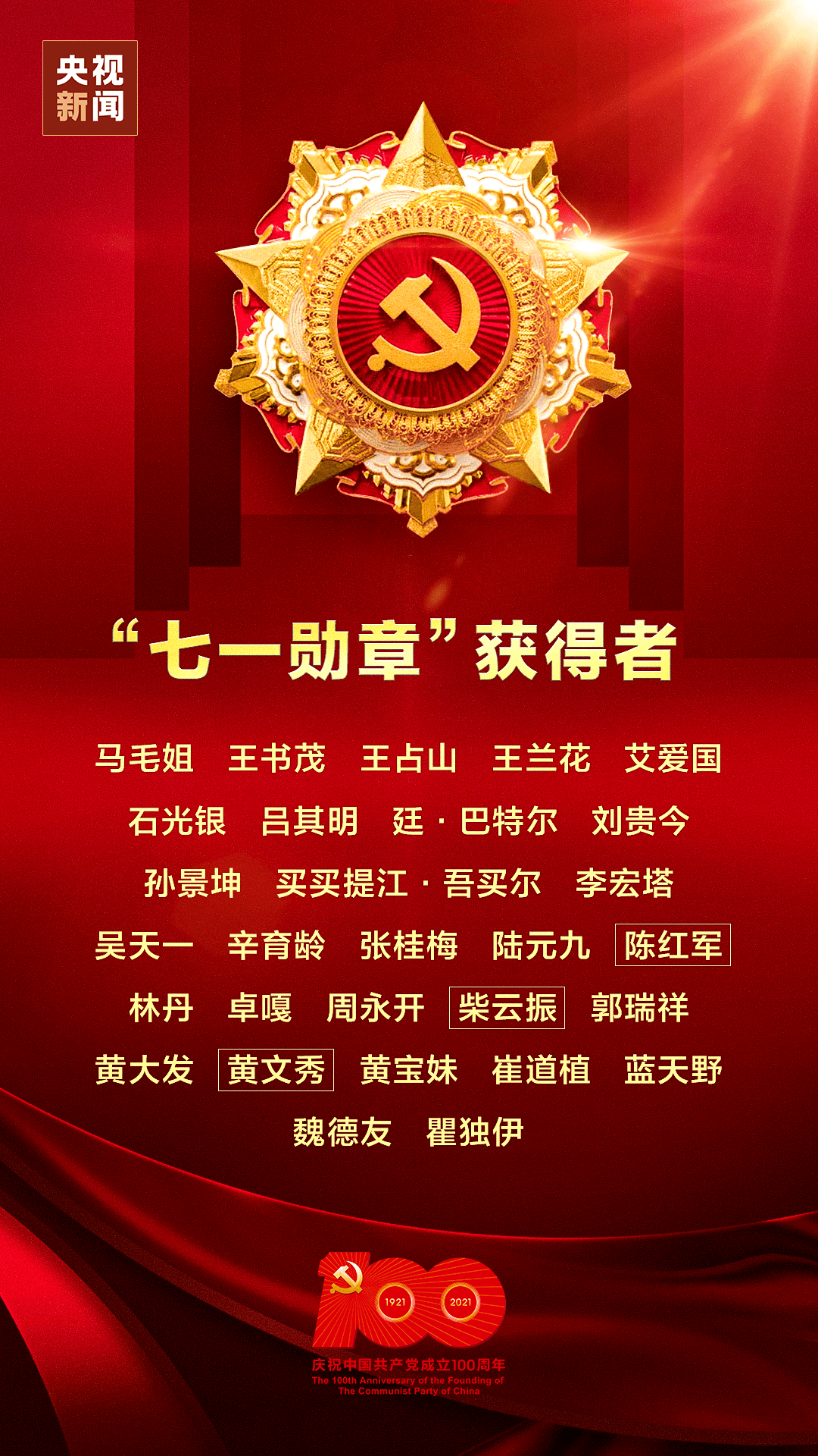 七一勋章享受的国家级别待遇，七一勋章获得者享受的国家级别待遇