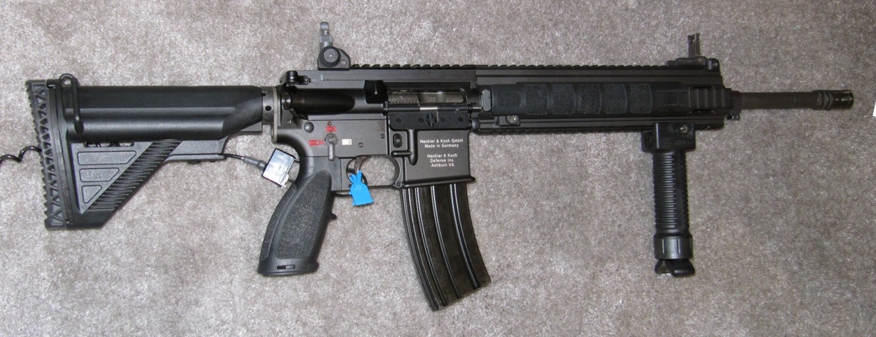 HK74K突击步枪,现代战场上的精英武器,HK74K突击步枪,现代战场精英武器之选