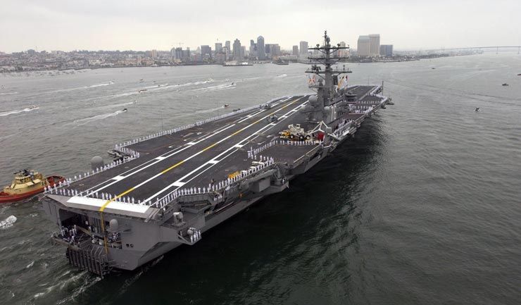 美国尼米兹级航母参数详解，美国尼米兹级航母参数全面解析