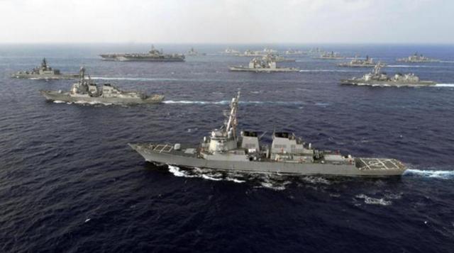 俄军舰向日海军开火，历史与现实的交汇点，俄军舰向日海军开火，历史与现实的碰撞