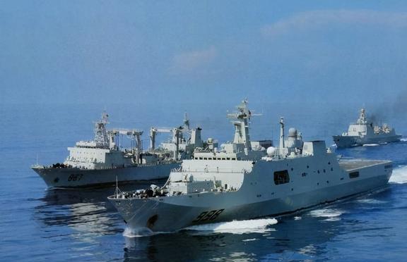 中国海军三型主战舰艇，揭示新时代的海上力量，中国海军三型主战舰艇揭示新时代海上力量风采