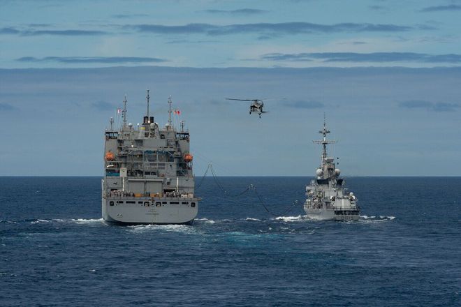 外国军舰到台湾海峡，国际水域的复杂议题，外国军舰在台湾海峡，国际水域的复杂议题探讨