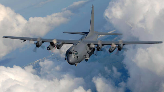 AC130飞机，空中力量的象征，AC130飞机，空中力量的标志