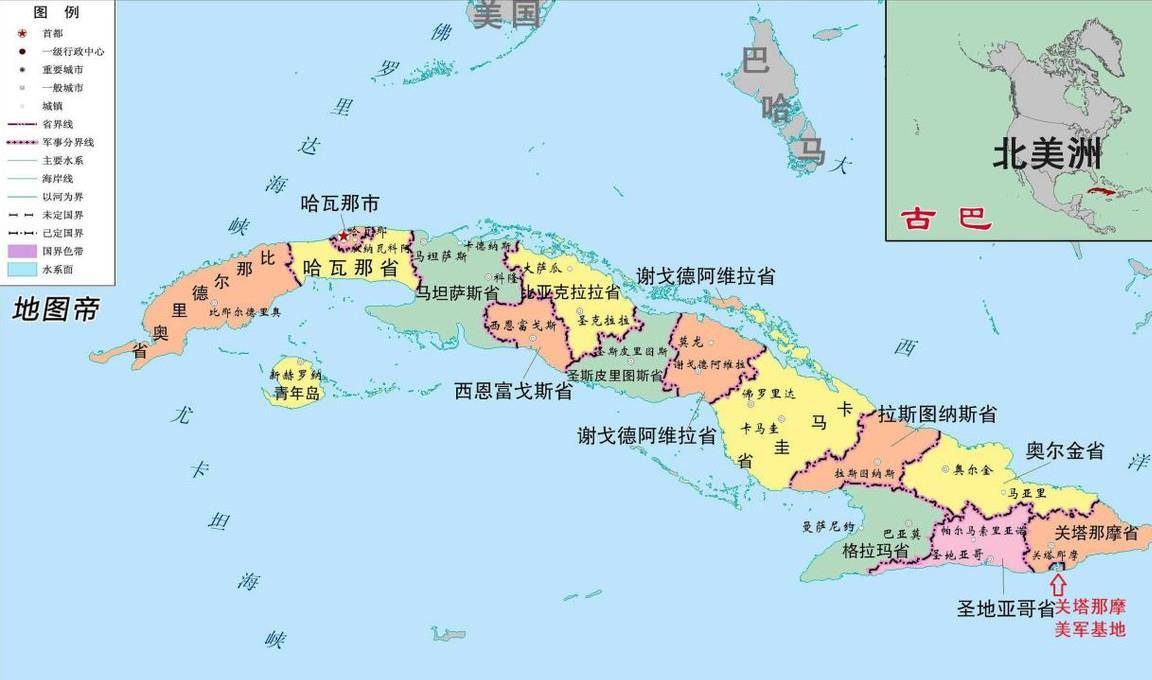 关塔那摩地图位置及其重要性，关塔那摩地图位置与重要性解析