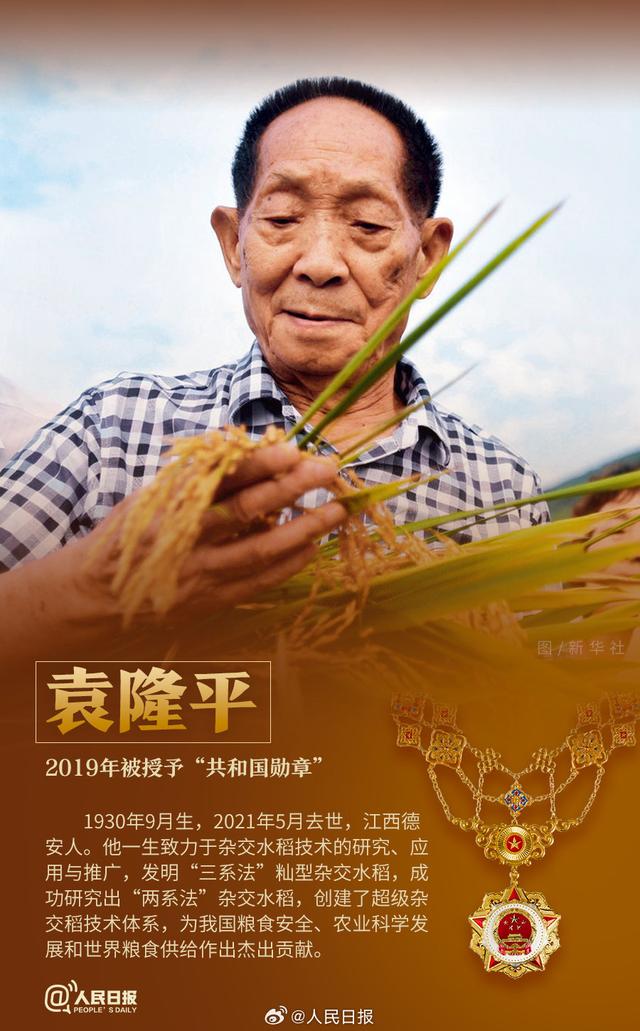 共和国勋章，四位卓越人物的荣耀与贡献，共和国勋章，四位卓越人物的荣耀与卓越贡献
