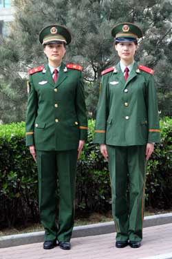 武警常服，荣耀的象征与职责的展现，武警常服，荣耀与职责的展现