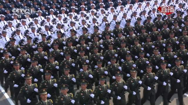 阅兵式方队视频，荣耀的瞬间，历史的见证，阅兵式方队荣耀瞬间与历史见证