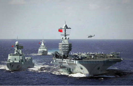 航空母舰对于大海相当于雷达对于现代战争，雷达在现代战争中的战略地位与航空母舰在海洋中的霸主地位类比