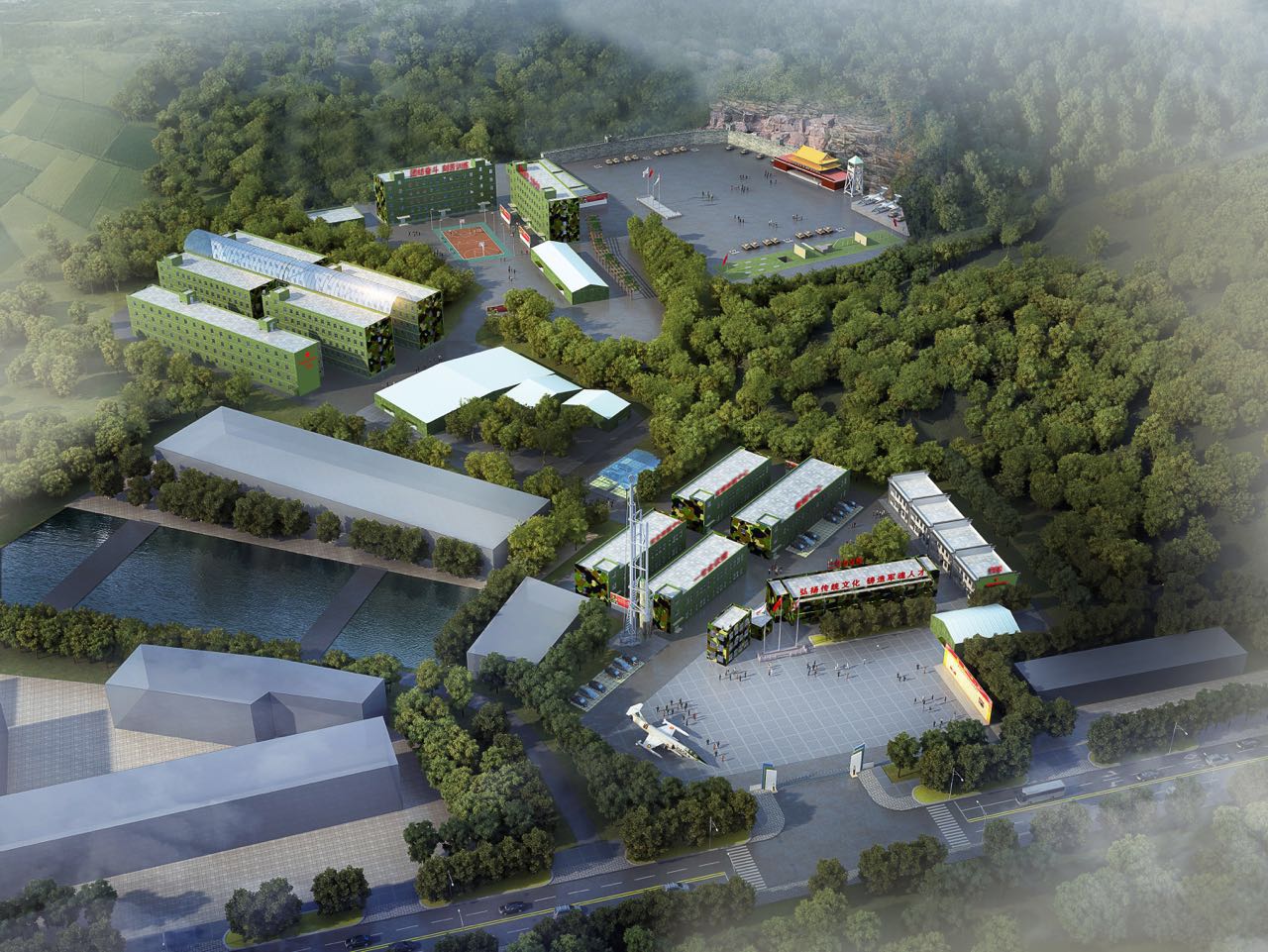 国防军事训练教育基地建设方案，国防军事训练教育基地建设方案详解