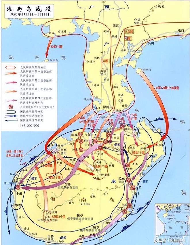 海南岛战争的时间节点，历史回顾与解析，海南岛战争的时间节点及历史回顾与解析