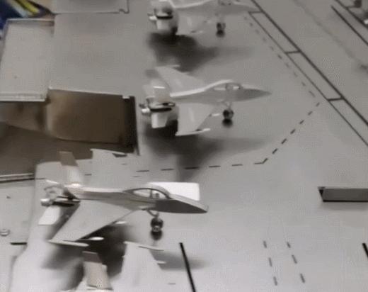 航空母舰模型手工制作过程，航空母舰模型手工制作的精彩过程揭秘