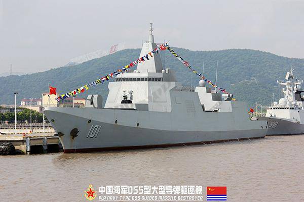 中国驱逐舰055首舰命名，探索海洋力量的里程碑，中国驱逐舰055首舰命名，海洋力量探索的里程碑