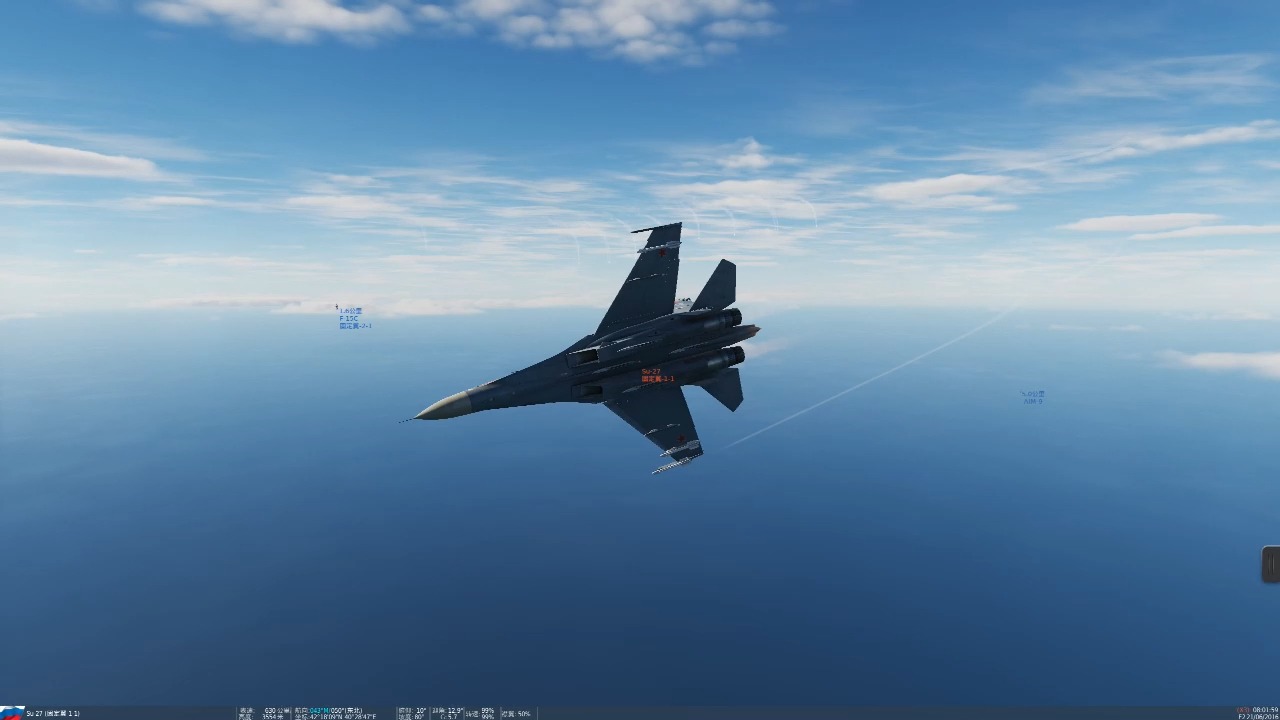 苏-30VS F-15，空中巨人的对决，苏-30与F-15，空中巨人对决揭秘
