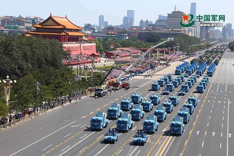 装备保障方队参加中国胜利日大阅兵，装备保障方队参加中国胜利日大阅兵盛典