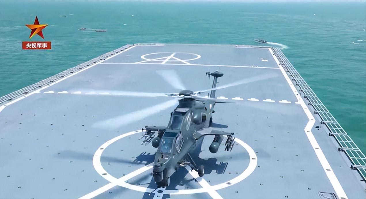 武直10登陆军舰——中国海军力量的新里程碑，武直10登陆军舰，中国海军力量的崭新里程碑