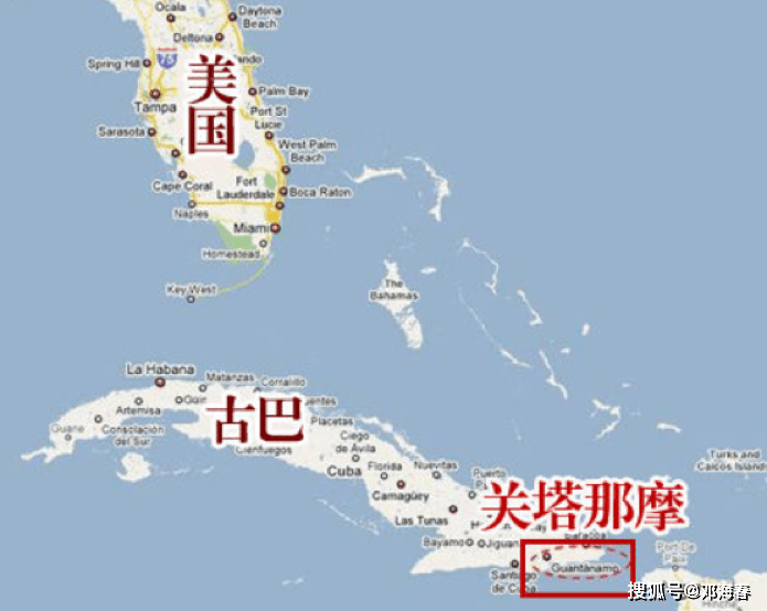 关塔那摩在古巴境内的原因探究，古巴关塔那摩，探究其背后的原因