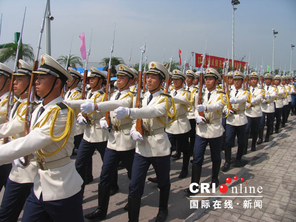 驻港部队阅兵视频完整版，展现时代风采与力量，驻港部队阅兵视频完整版，展现时代力量与风采