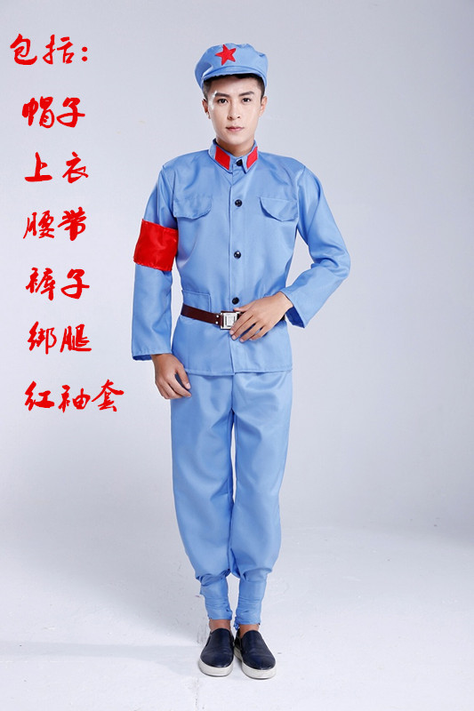 红军军服的款式和颜色，历史的印记与时代的记忆，红军军服，历史的印记与时代记忆