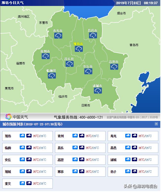天气预报