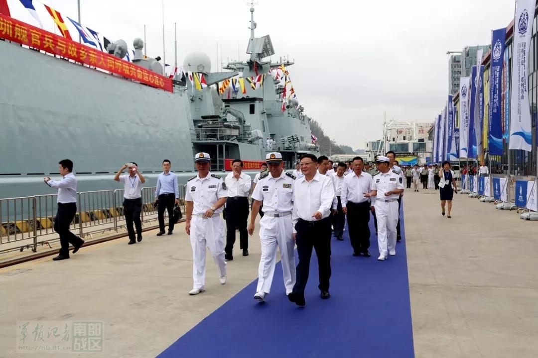 中国广东舰，展现海洋强国的力量与荣耀，广东舰，海洋强国力量的象征与荣耀展现