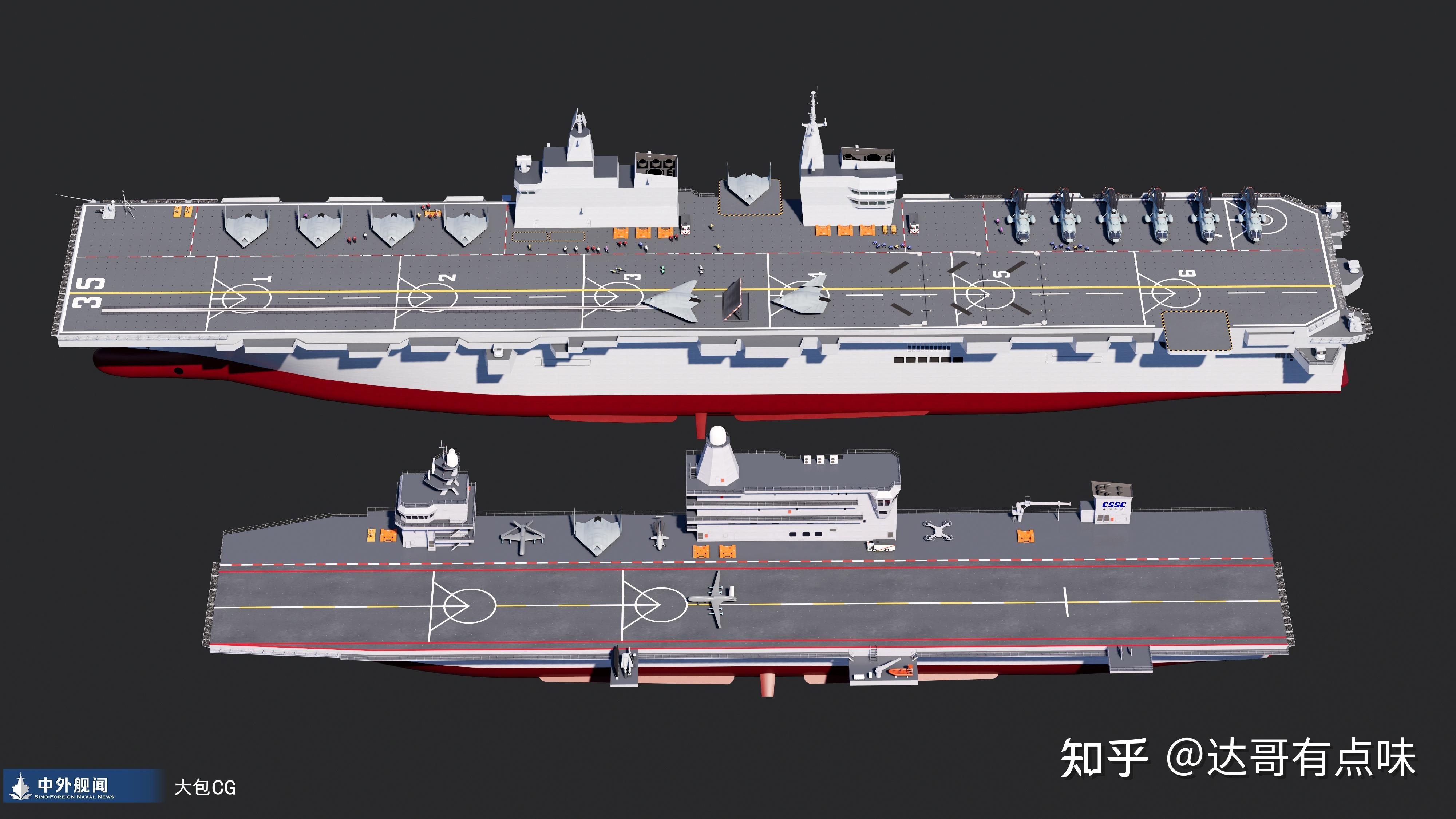 中国新军舰下水，海军力量再升级，中国海军力量再升级，新军舰下水亮相