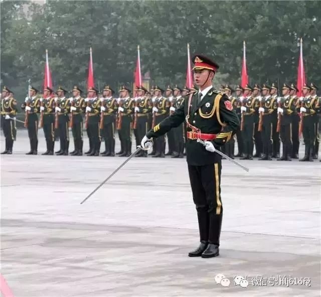 三军仪仗队张震，荣耀与担当的象征，三军仪仗队张震，荣耀的象征，担当之楷模
