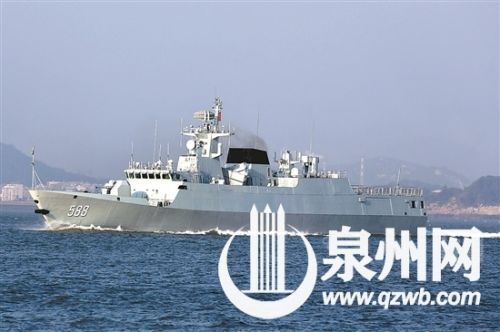 泉州舰的荣耀服役，守护海洋，彰显力量，泉州舰荣耀服役，守护海洋，展现雄壮力量