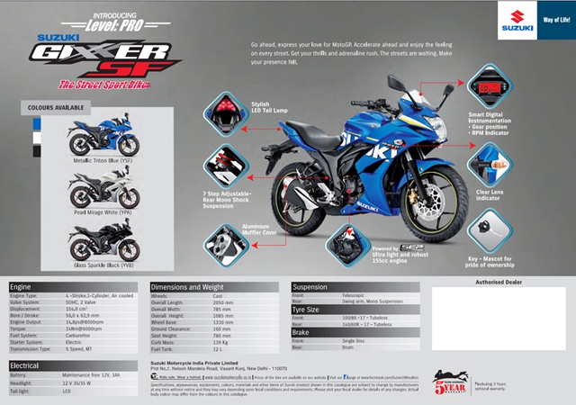 最新消息，Gixxer 250官方发布全新升级信息，Gixxer 250全新升级信息正式发布
