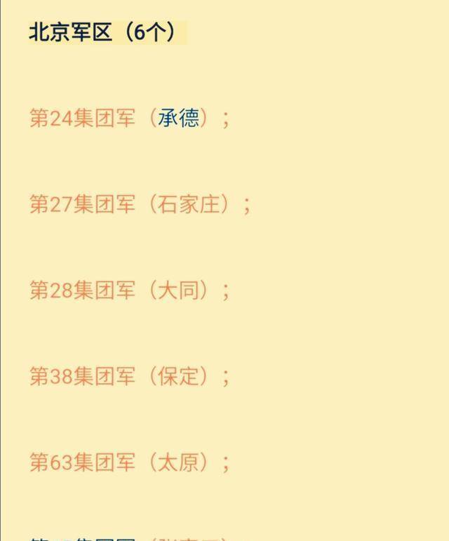 北京军区
