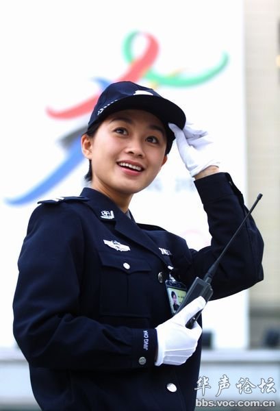 中国最漂亮的女警图片,中国女警风采,绝美图片欣赏