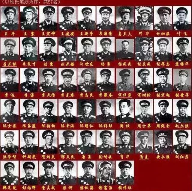 新中国名将前100位，荣耀与传奇的汇聚，新中国名将传奇，荣耀汇聚的前100位传奇人物