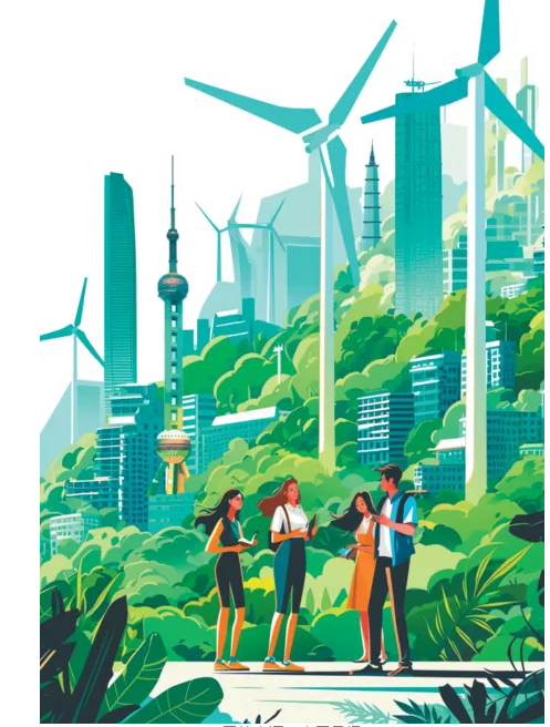 国际观察，中国方案推动全球绿色低碳转型，中国方案引领全球绿色低碳转型的国际观察