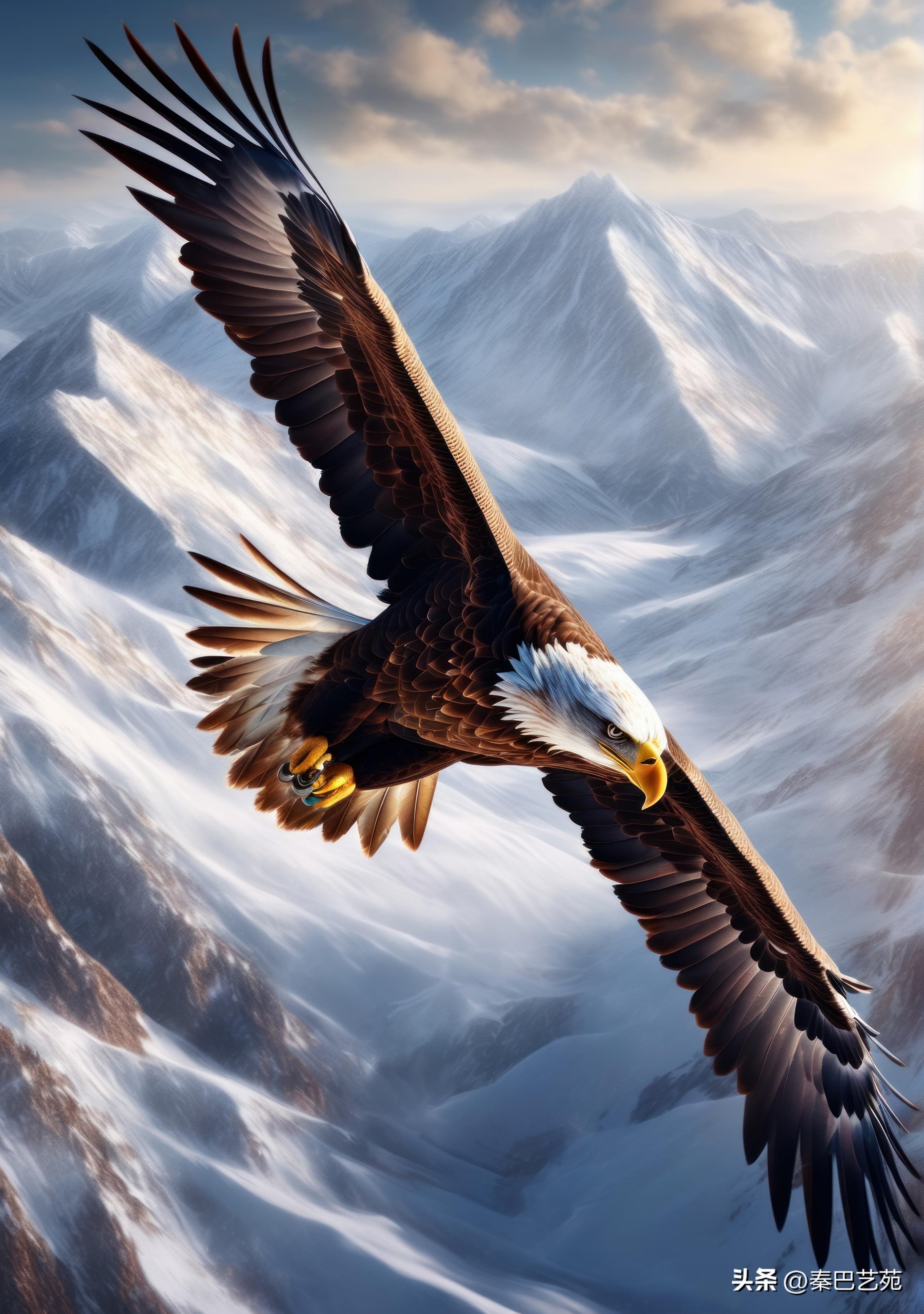 真实雄鹰图片的震撼与启示,真实雄鹰图片的震撼与灵感之源