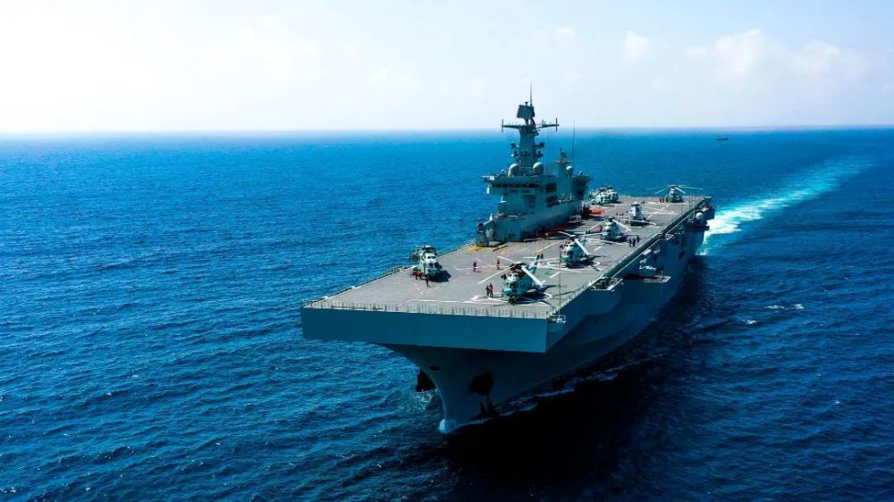 中国海军新里程碑，075型两栖攻击舰第五号舰的崛起，中国海军新里程碑，075型两栖攻击舰第五号舰的崛起历程