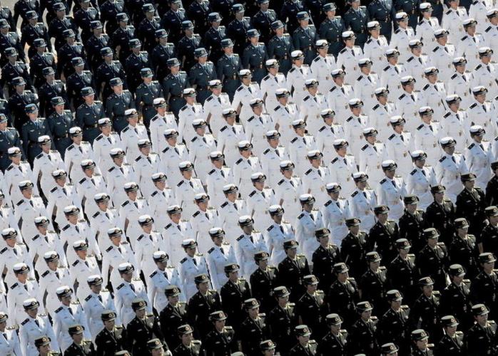 阅兵方阵，人数与第一个方阵的奥秘，阅兵方阵人数揭秘，首方阵的神秘数字之谜