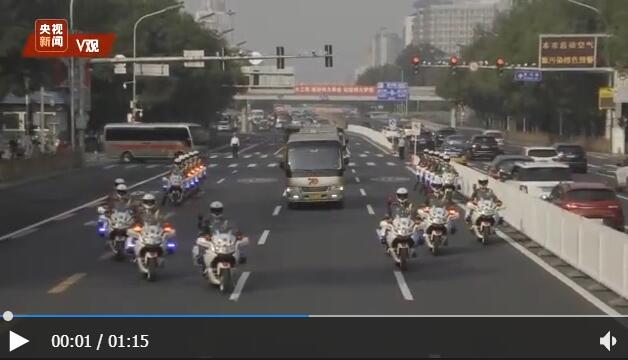 国宾护卫队开路视频，荣耀与责任的见证，国宾护卫队荣耀与责任，开路瞬间的壮丽见证