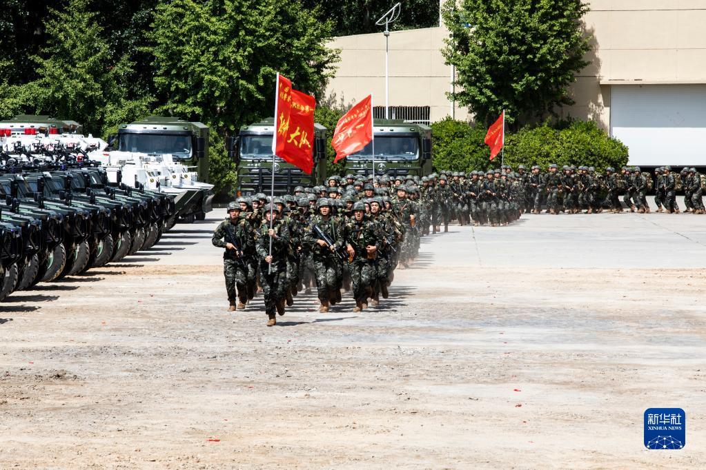 北京武警总队新任领导团队,引领新时代的新力量,北京武警总队新任领导团队,引领新时代的新力量崛起