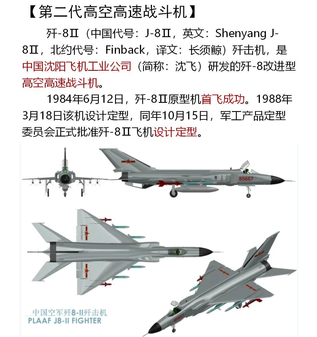 歼8战斗机