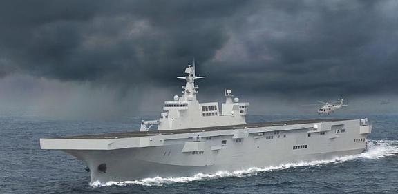 中国海军新一代利器，075型两栖攻击舰的动力系统解析，中国海军新一代利器，075型两栖攻击舰动力系统深度解析