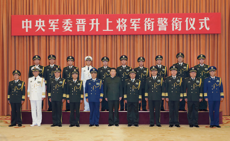 江西籍现役上将，二人之荣耀与担当，江西籍现役上将的荣耀与担当