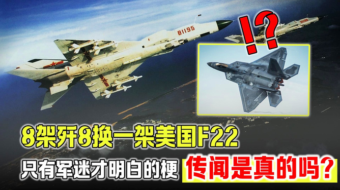 歼8大战F-22，网络梗的背后与军事真相的探索，歼8与F-22对决背后的网络梗与军事真相探索