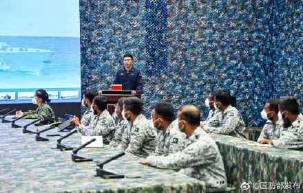 中巴军演卫士-3中方参演舰艇,彰显共同安全与战略互信的力量,中巴军演舰艇参演,共同安全与战略互信的力量展现