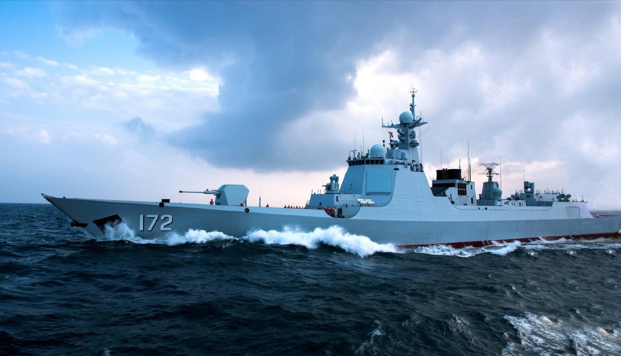 中国海军新篇章，052E型驱逐舰的动工，中国海军新篇章，052E型驱逐舰动工启幕