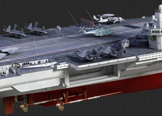 中国核航母模型，展现国家力量与技术进步的缩影，中国核航母模型，国家力量与技术进步的展现