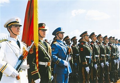 北京仪仗队军衔概览,北京仪仗队军衔概览,荣誉与责任并存