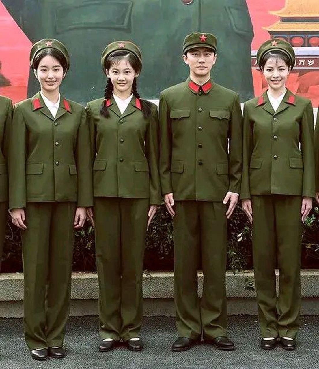 珍贵收藏，65式军装照片大全，高清图片展现时代风采，珍贵收藏，65式军装高清图片展现时代风采