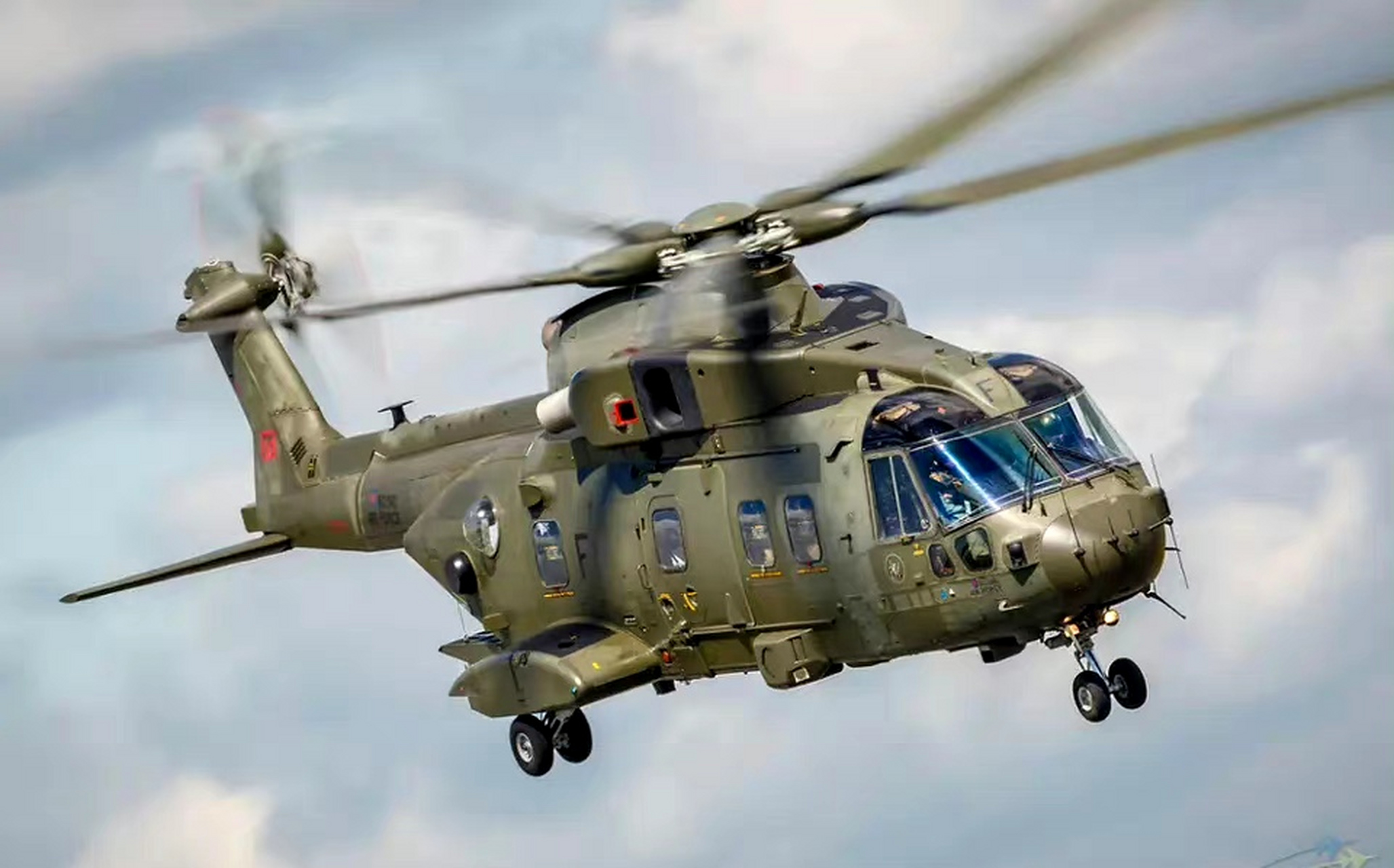 意大利AW101预警直升机,空中力量的璀璨明珠,意大利AW101预警直升机,空中力量的耀眼明珠