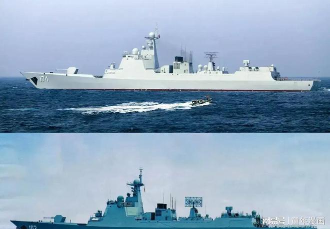 揭秘中国海军新锐战舰，052DL驱逐舰的排水量，揭秘，中国海军新锐战舰052DL驱逐舰的排水量详解