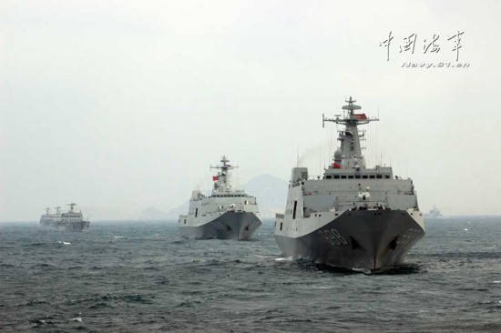 海军071型登陆舰，中国海军力量的重要支柱，中国海军力量之重要支柱，海军071型登陆舰