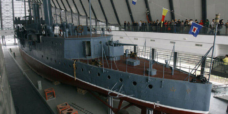 金口中山舰,历史的见证与文化的传承,金口中山舰,历史的见证与文化传承之旅